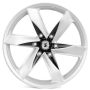 Легковой диск Skill Wheels SL318 10x20 6x139,7 ET 77,8 серебро матовое